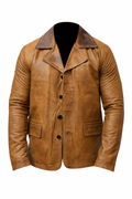 Vintage Tan Leather Jacket